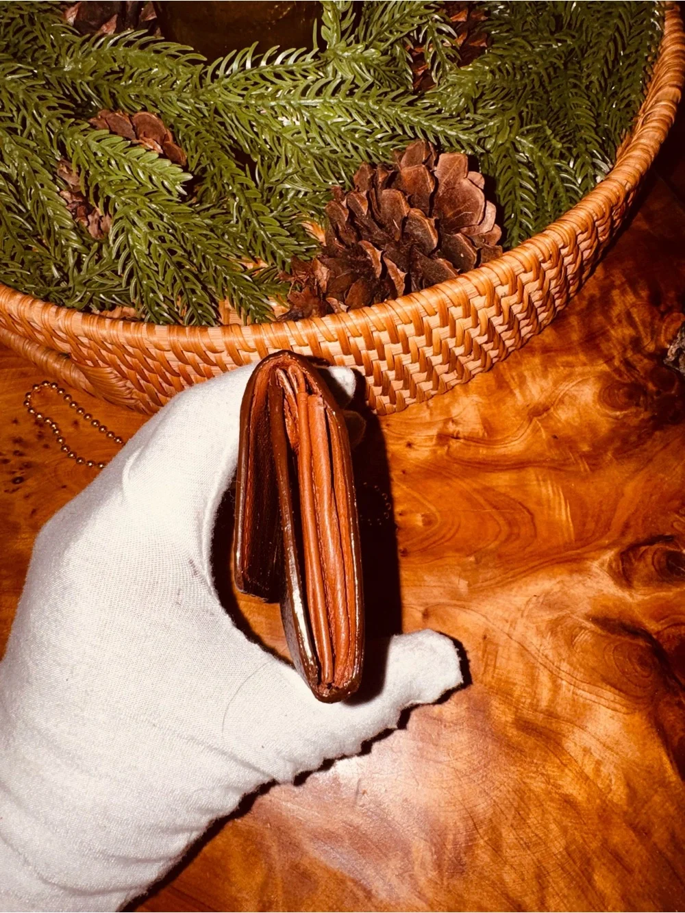 Louis Vuitton Monogram Porte Monnaie Plat Coin Purse Wallet reinvented